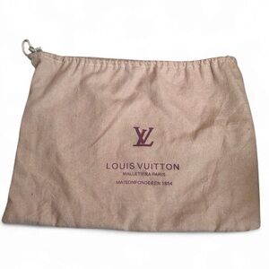 Vintage Louis Vuitton Flannel drawstring duster